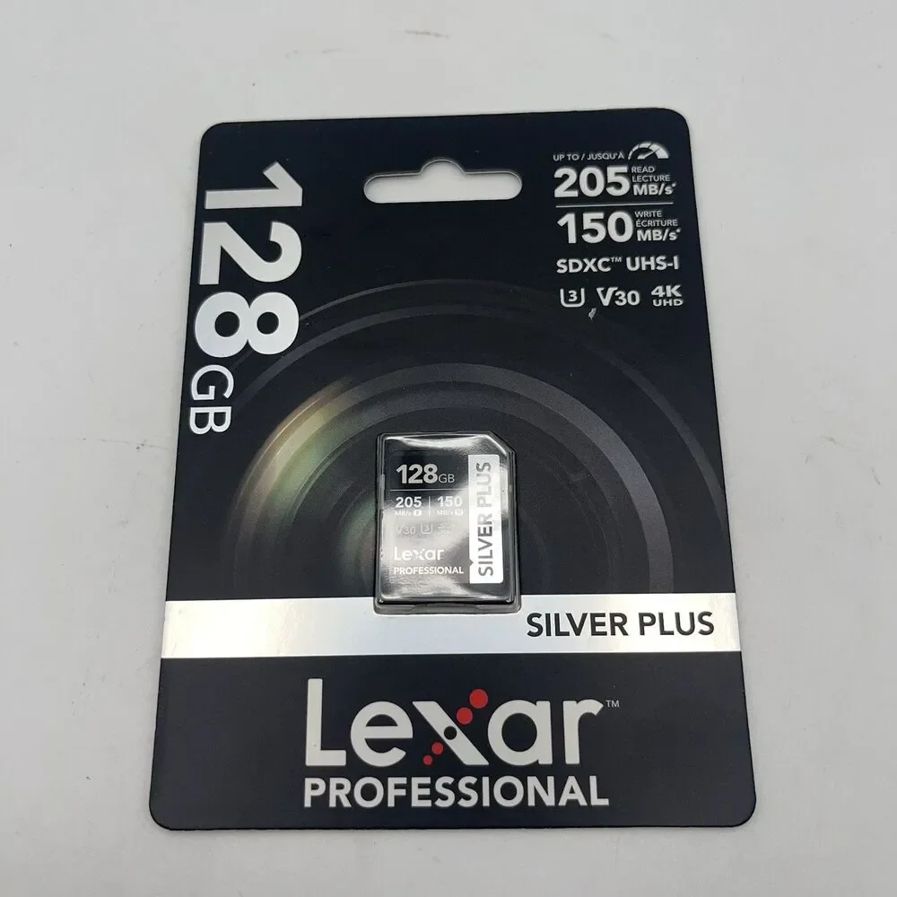 Lexar LSDSIPL128G-BNNNU Professional Silver Plus Sdxc 128gb